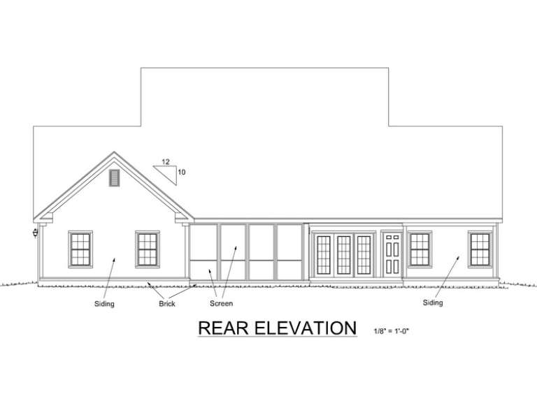 Country House Plan #4848-00122 Elevation Photo