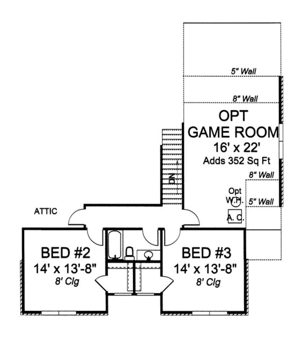 Floorplan 2 for House Plan #4848-00124