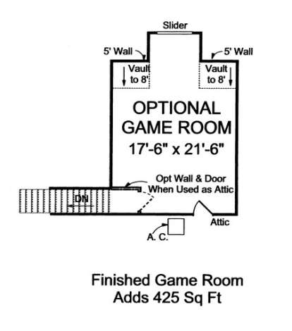 Floorplan 2 for House Plan #4848-00125