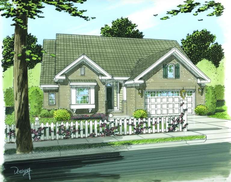 House Plan House Plan #13798 Front Elevation