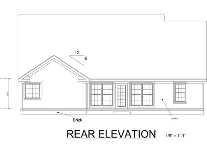 Farmhouse House Plan #4848-00131 Elevation Photo