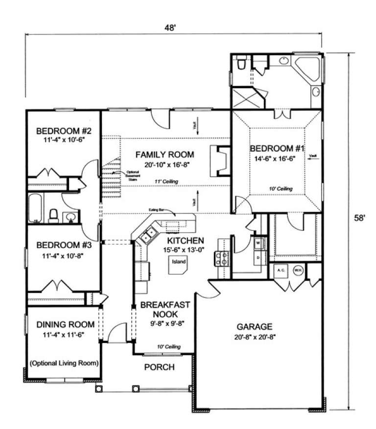 House Plan House Plan #13801 Drawing 1