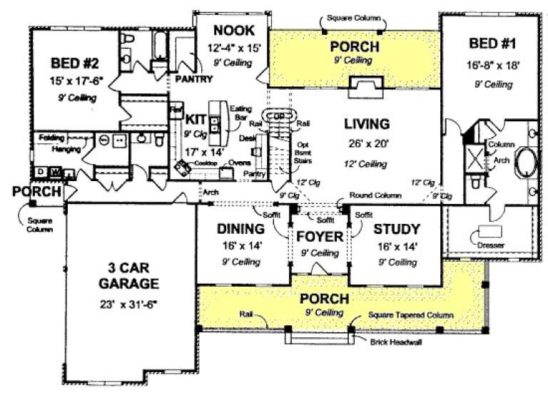 House Plan House Plan #13803 Drawing 1