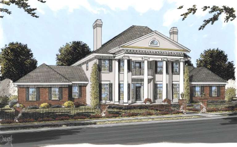 House Plan House Plan #13804 Front Elevation