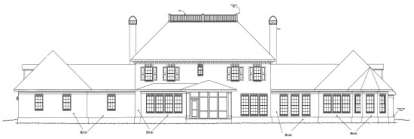 Luxury House Plan #4848-00135 Elevation Photo