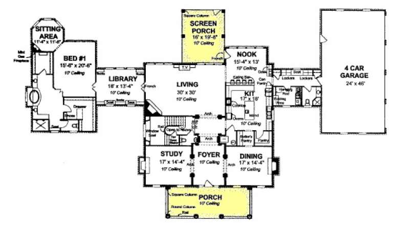 House Plan House Plan #13805 Drawing 1