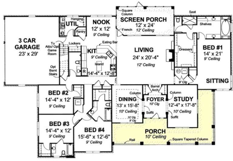 House Plan House Plan #13806 Drawing 1