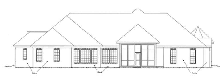 Traditional House Plan #4848-00137 Elevation Photo