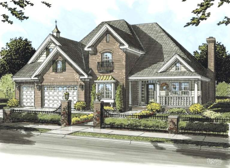 House Plan House Plan #13809 Front Elevation