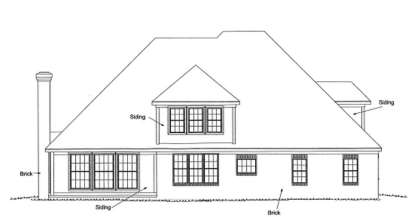 Traditional House Plan #4848-00139 Elevation Photo