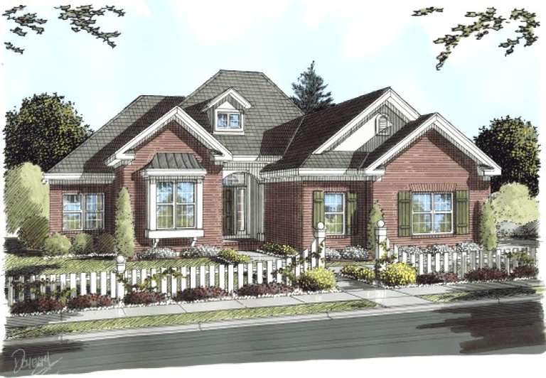 House Plan House Plan #13811 Front Elevation