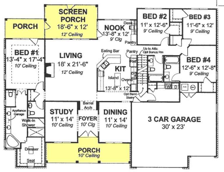 House Plan House Plan #13812 Drawing 1