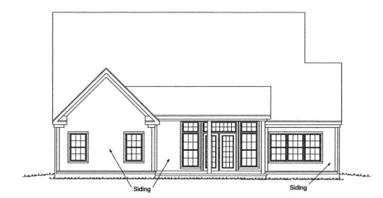 Farmhouse House Plan #4848-00143 Elevation Photo