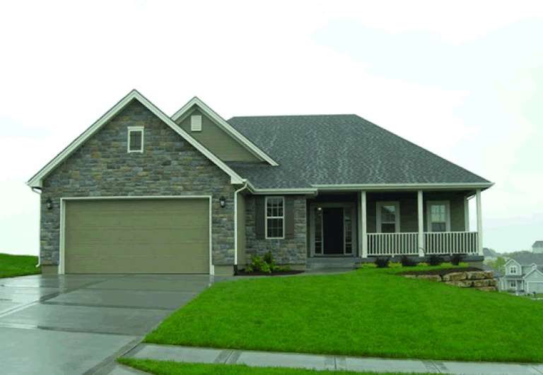 Traditional House Plan #4848-00145 Elevation Photo