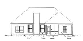 Traditional House Plan #4848-00145 Elevation Photo
