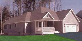 Cottage House Plan #4848-00147 Elevation Photo