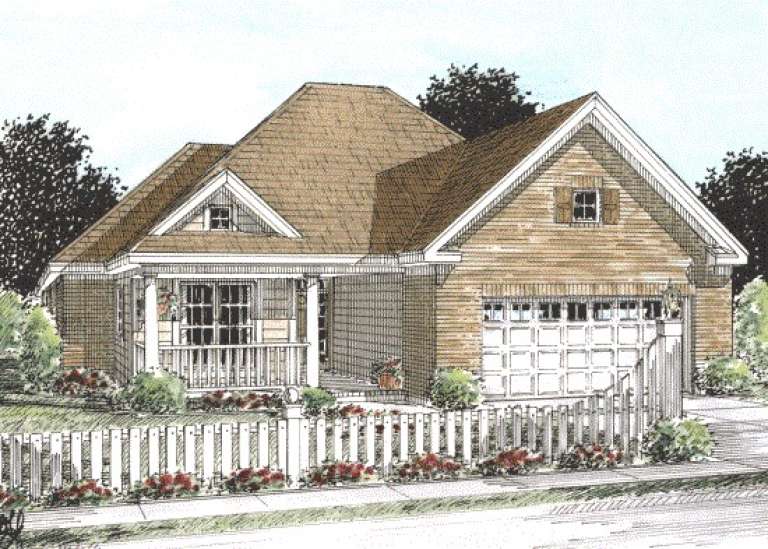 Cottage House Plan #4848-00147 Elevation Photo