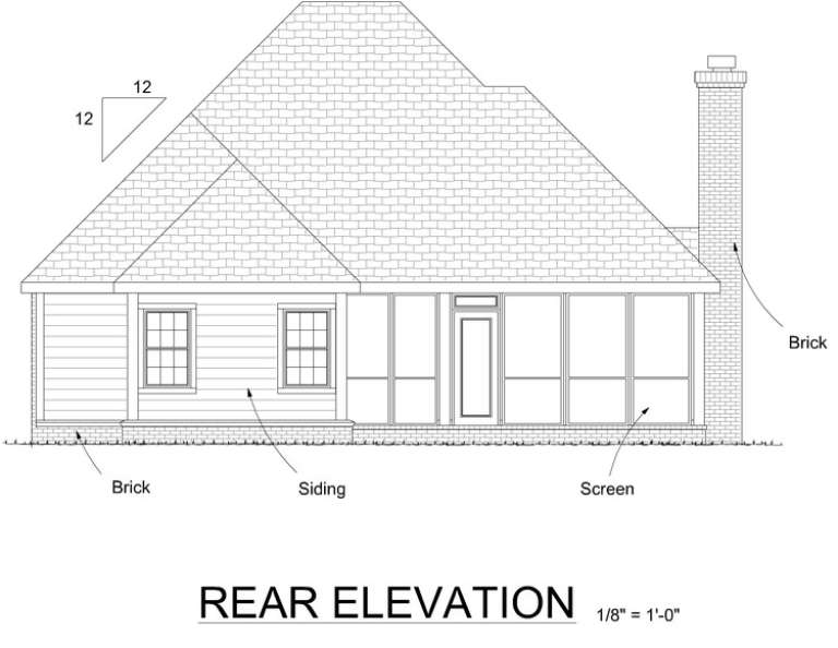 Traditional House Plan #4848-00151 Elevation Photo