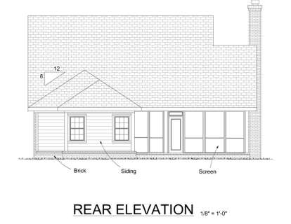 Cottage House Plan #4848-00152 Elevation Photo