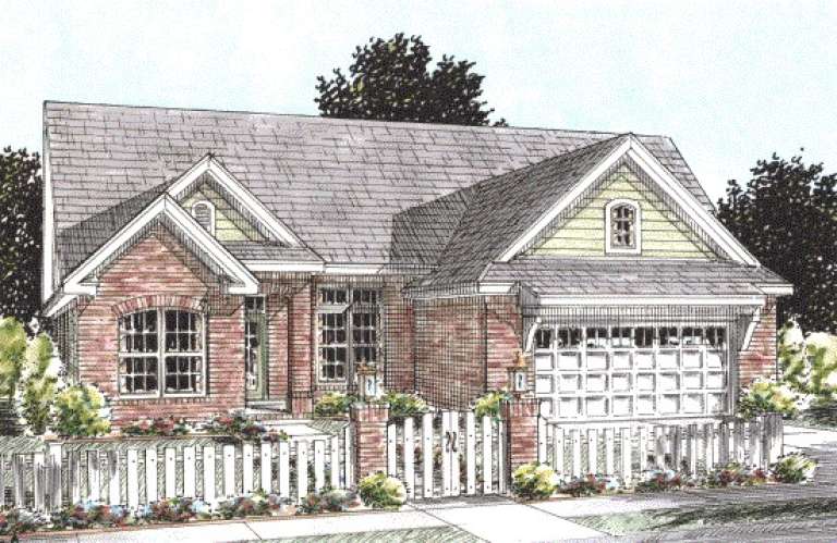 House Plan House Plan #13823 Front Elevation