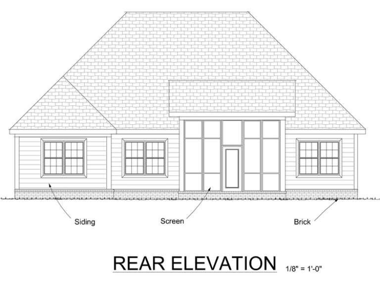 French Country House Plan #4848-00154 Elevation Photo
