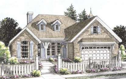 Traditional House Plan #4848-00155 Elevation Photo