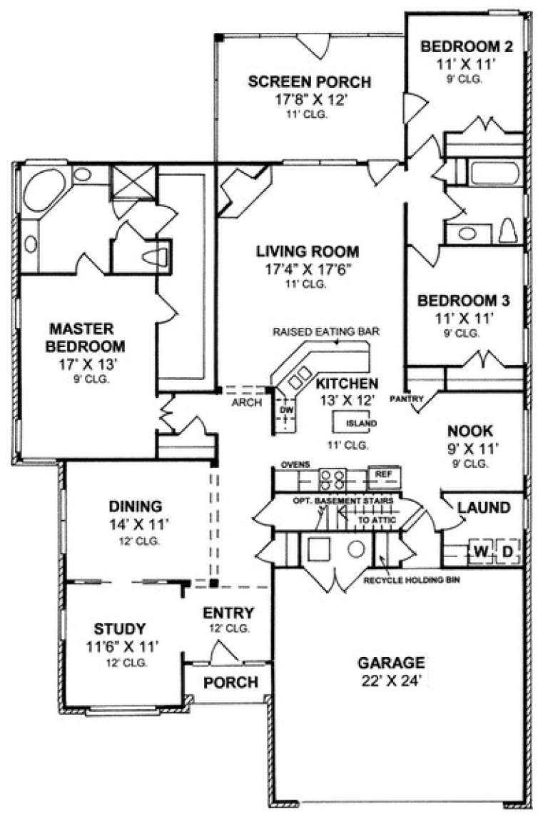 House Plan House Plan #13826 Drawing 1