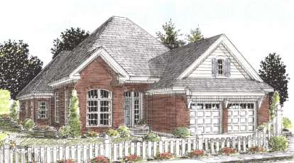 Traditional House Plan #4848-00157 Elevation Photo