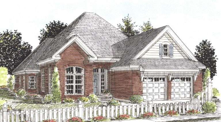 House Plan House Plan #13827 Front Elevation