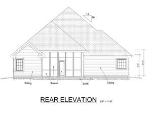 Cottage House Plan #4848-00158 Elevation Photo