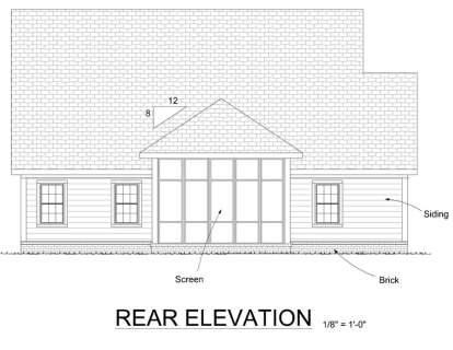 Farmhouse House Plan #4848-00159 Elevation Photo