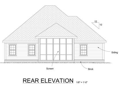 European House Plan #4848-00161 Elevation Photo