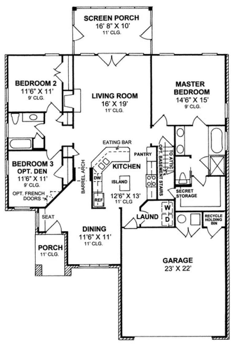 House Plan House Plan #13831 Drawing 1