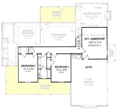 House Plan House Plan #13833 Drawing 2