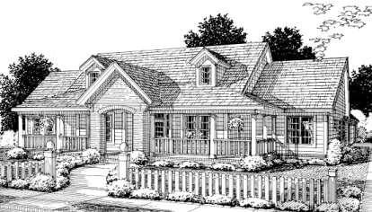 Cape Cod House Plan #4848-00164 Elevation Photo