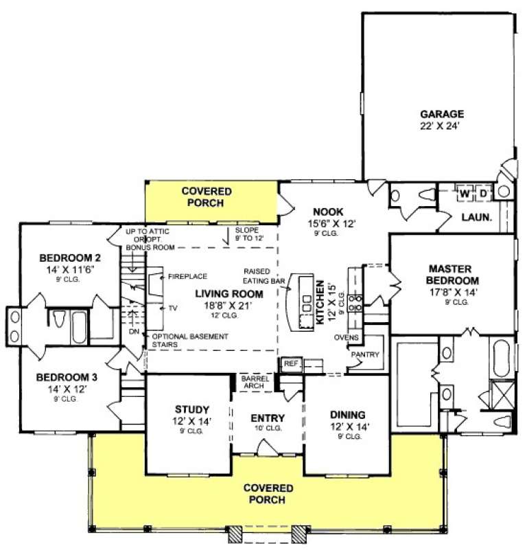 House Plan House Plan #13834 Drawing 1