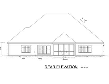 Farmhouse House Plan #4848-00165 Elevation Photo