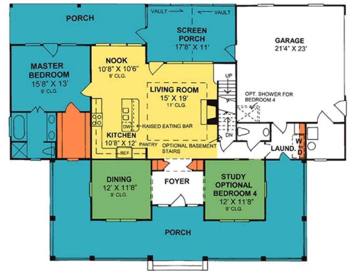 Main Floor for House Plan #4848-00167