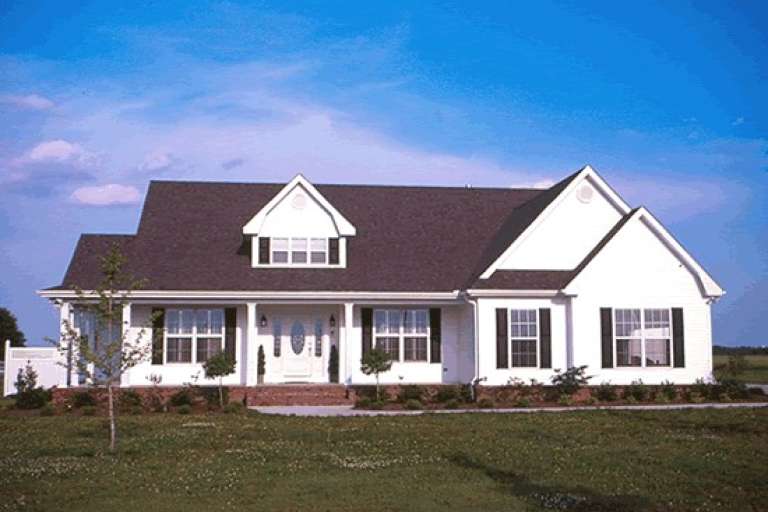 Country House Plan #4848-00168 Elevation Photo