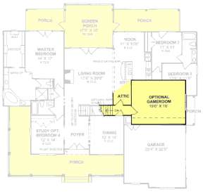 Floorplan 2 for House Plan #4848-00168