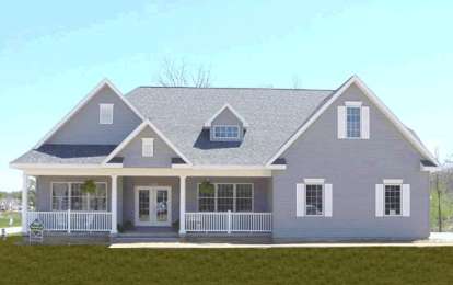 Country House Plan #4848-00170 Elevation Photo