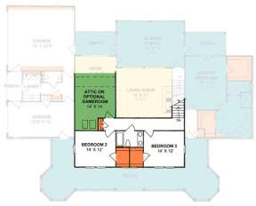Floorplan 2 for House Plan #4848-00172