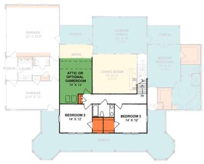 House Plan House Plan #13842 Drawing 2