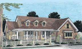Country House Plan #4848-00176 Elevation Photo