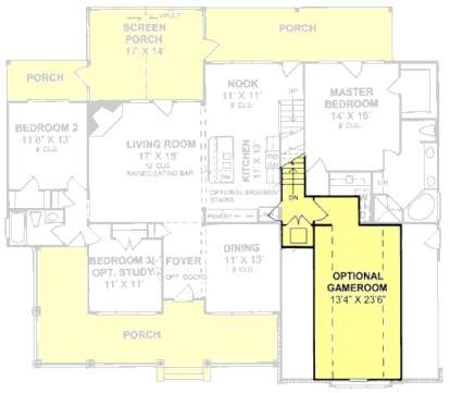 Floorplan 2 for House Plan #4848-00176