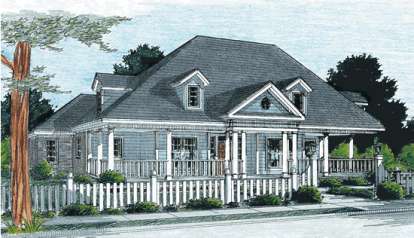 Country House Plan #4848-00178 Elevation Photo