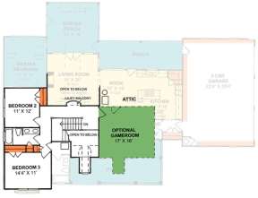 Floorplan 2 for House Plan #4848-00179