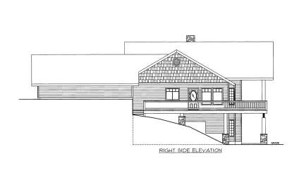 Contemporary House Plan #039-00133 Elevation Photo
