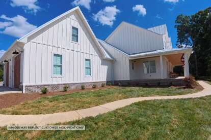Farmhouse House Plan #4848-00183 Build Photo