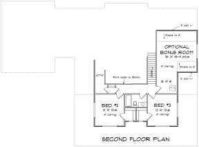 Second Floor for House Plan #4848-00183